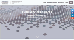 Desktop Screenshot of fundservicesawards.com