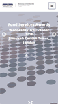 Mobile Screenshot of fundservicesawards.com